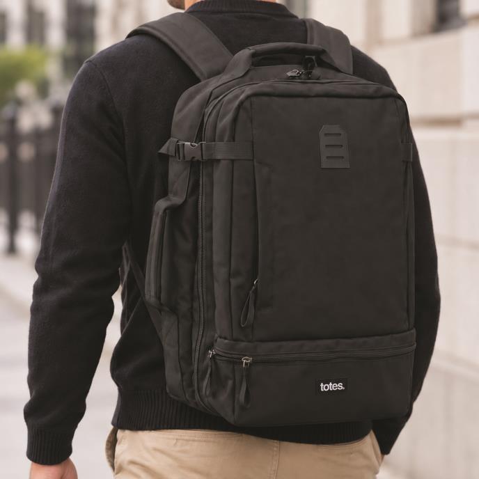 totes® Hybrid Backpack Black