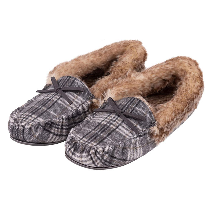 isotoner fur slippers