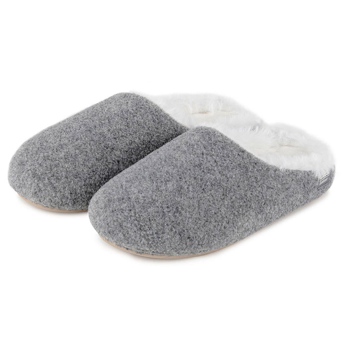 Isotoner Ladies Felt Clog Slipper totes ISOTONER