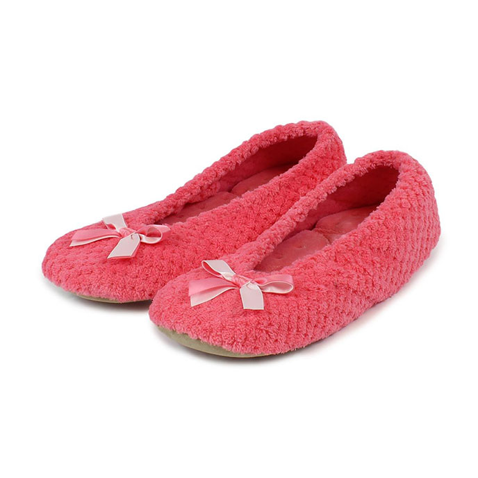 Isotoner Ladies Popcorn Ballet Slippers totes ISOTONER