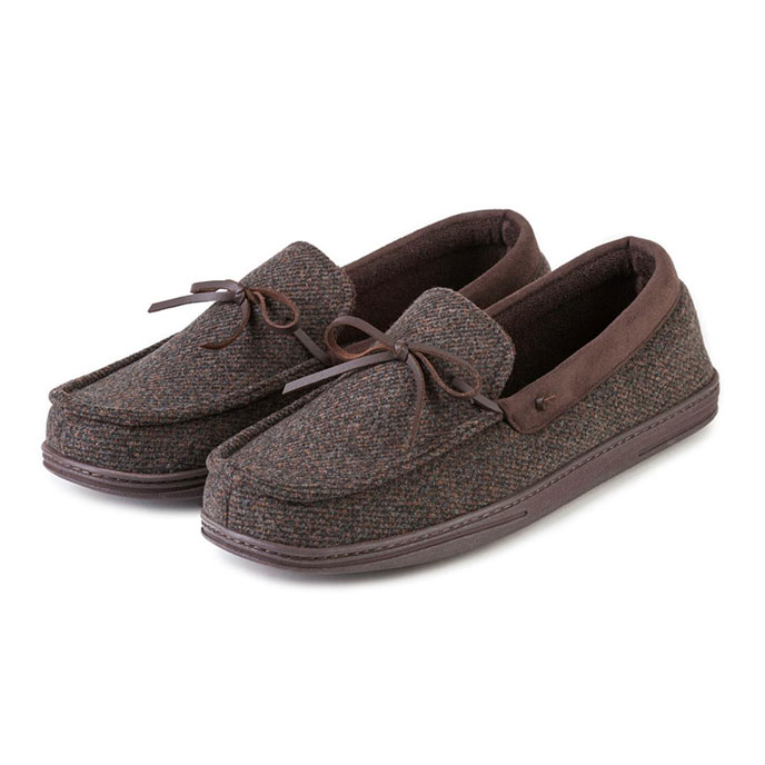 wool moccasin slippers