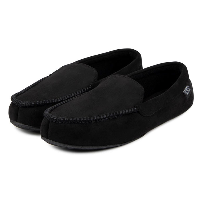Totes isotoner mens moccasin slippers hotsell