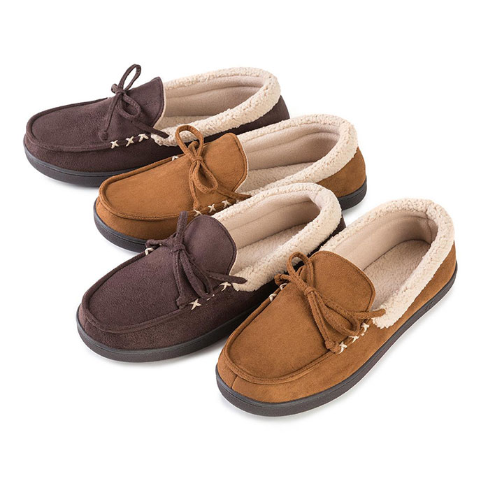 isotoner mens moccasin