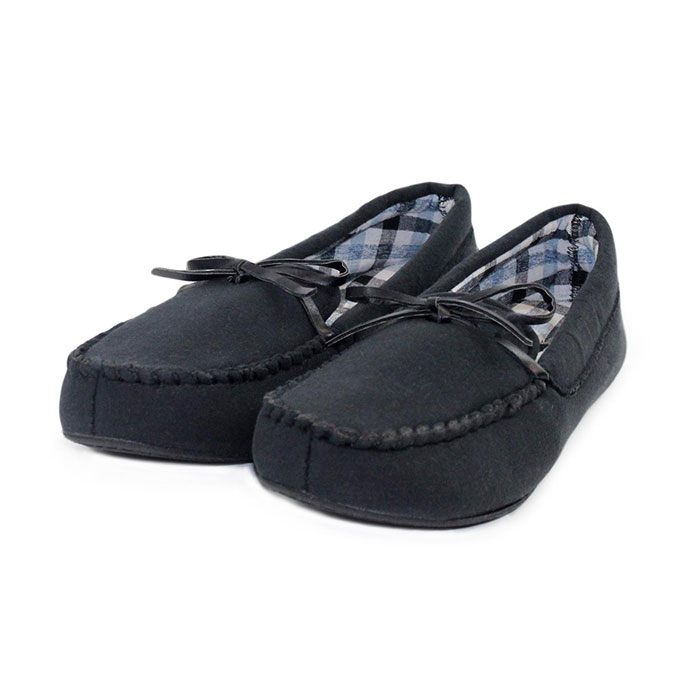 totes isotoner mens moccasin slippers