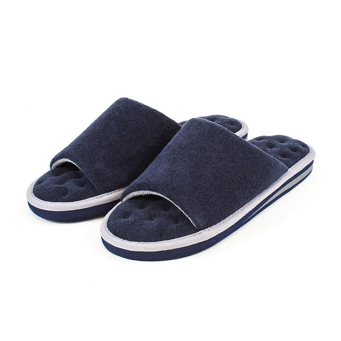 men's open toe slippers