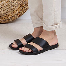totes® SOLBOUNCE  Ladies Double Strap Slide