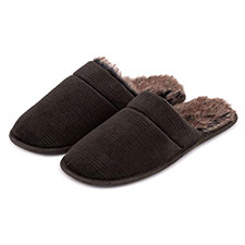 totes suede mule slippers
