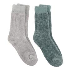 totes toasties® Ladies Chenille Supersoft Bed Socks (Twin Pack)