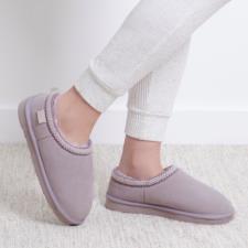 totes® Icons Ladies Microsuede Shoot Slippers