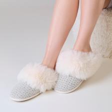 totes toasties® Ladies Fair Isle Knit Mule Slippers