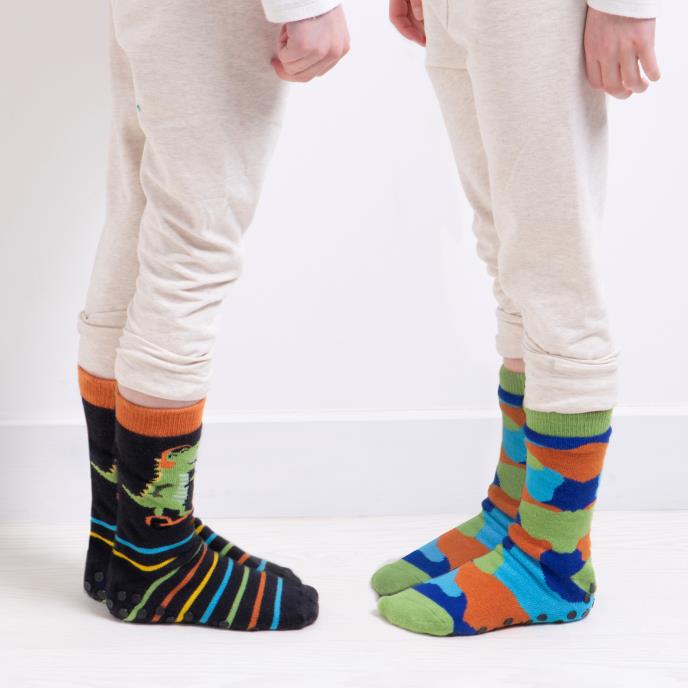 totes toasties® Childrens Original Slipper Socks (Twin Pack)