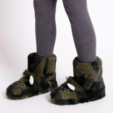 totes toasties® Kids Dino Boot Slippers