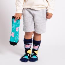 totes® Peppa Pig™ Childrens Novelty Original Slipper Sock (Twin Pack)