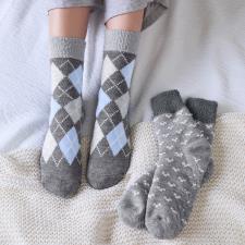 totes toasties® Ladies Cosy Line Low Crop Slipper Socks (Twin Pack)