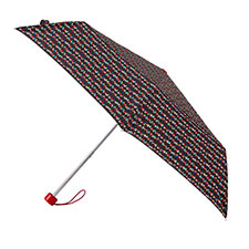 totes Supermini Dotty Print Umbrella (3 Section)