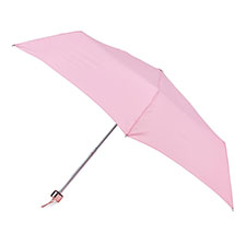 totes Supermini Plain Pink Umbrella