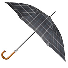 totes Mens Manual Check Walker Umbrella 