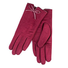 Isotoner Ladies Faux Suede Gloves